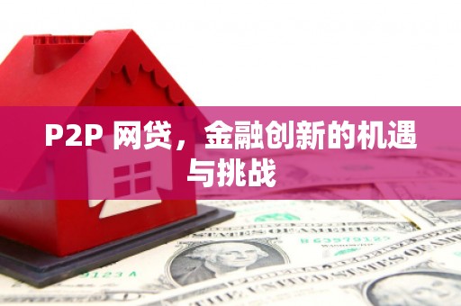 山东P2P 网贷，金融创新的机遇与挑战