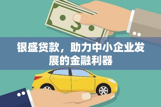灵武银盛贷款，助力中小企业发展的金融利器