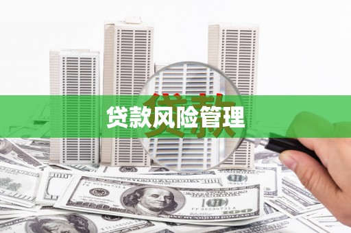 稷山贷款风险管理
