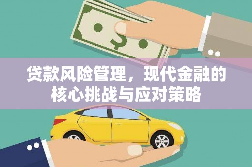 云岩贷款风险管理，现代金融的核心挑战与应对策略