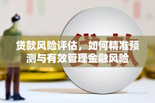 江阴贷款风险评估，如何精准预测与有效管理金融风险