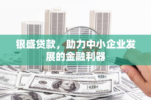 通江银盛贷款，助力中小企业发展的金融利器