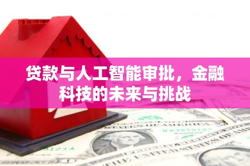 宜黄贷款与人工智能审批，金融科技的未来与挑战