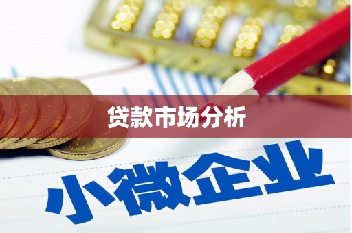 安康贷款市场分析
