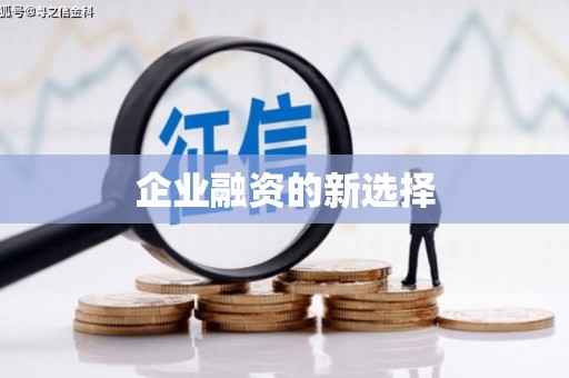 澄迈企业融资的新选择