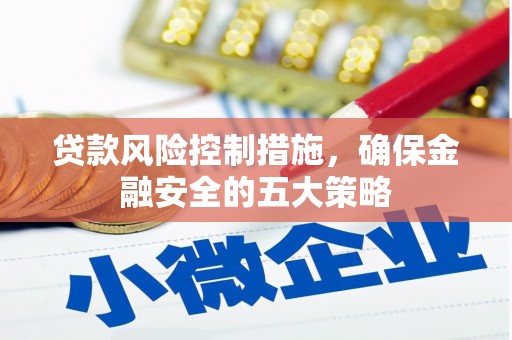 桂平贷款风险控制措施，确保金融安全的五大策略