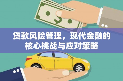 鹿谷贷款风险管理，现代金融的核心挑战与应对策略