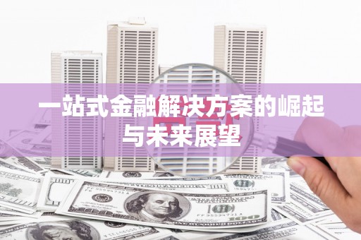 凤城一站式金融解决方案的崛起与未来展望