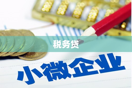 韶关税务贷